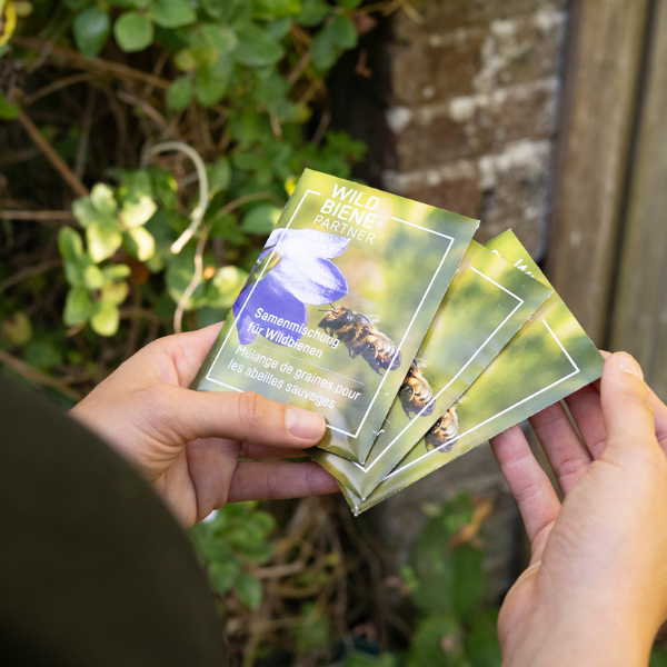 
                  
                    Lot de 3 mélanges de graines pour abeilles sauvages
                  
                